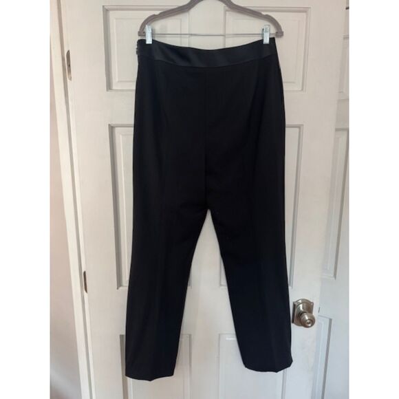 Tory Birch Black Wool Wide leg Dress pants, size 12 - Picture 2 of 12